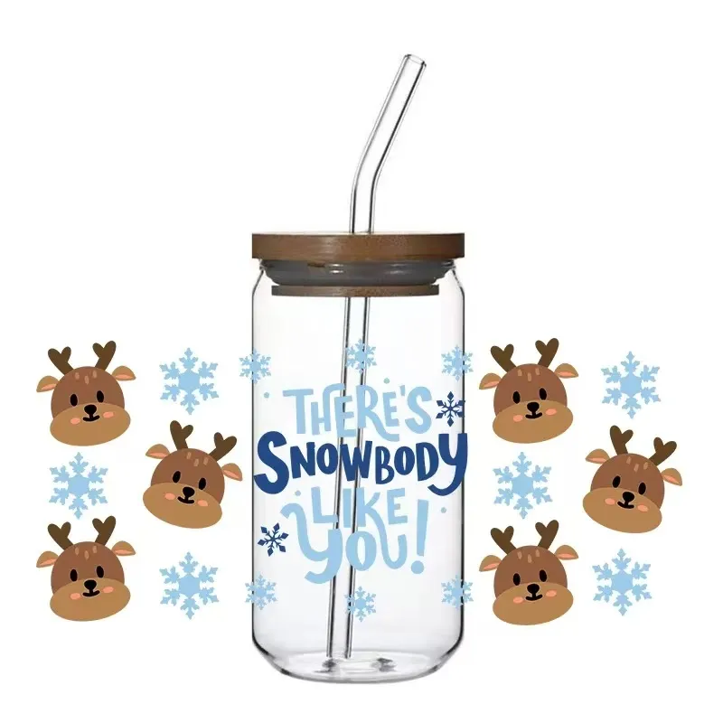 16oz ग्लास कप ट्रांसफर स्टिकर के लिए एप्लिकेशन नोट्स क्या हैं?