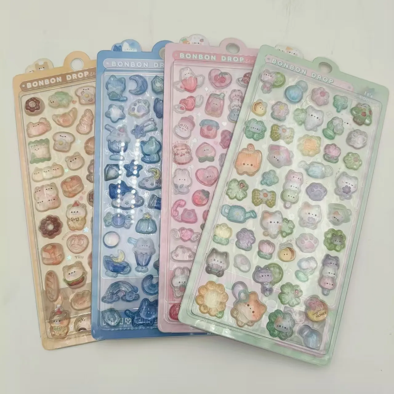 3डी राहत वाले बच्चों के स्टिकर शिपमेंट के लिए तैयार हैं