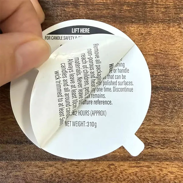 डबल-लेयर लेबल