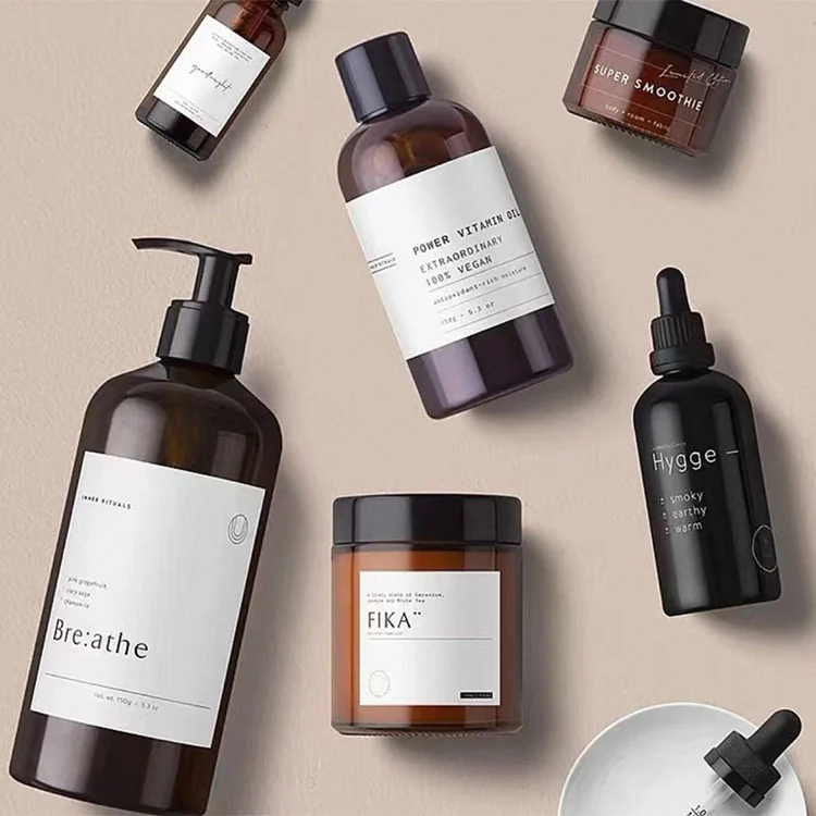 फेस क्रीम लेबल